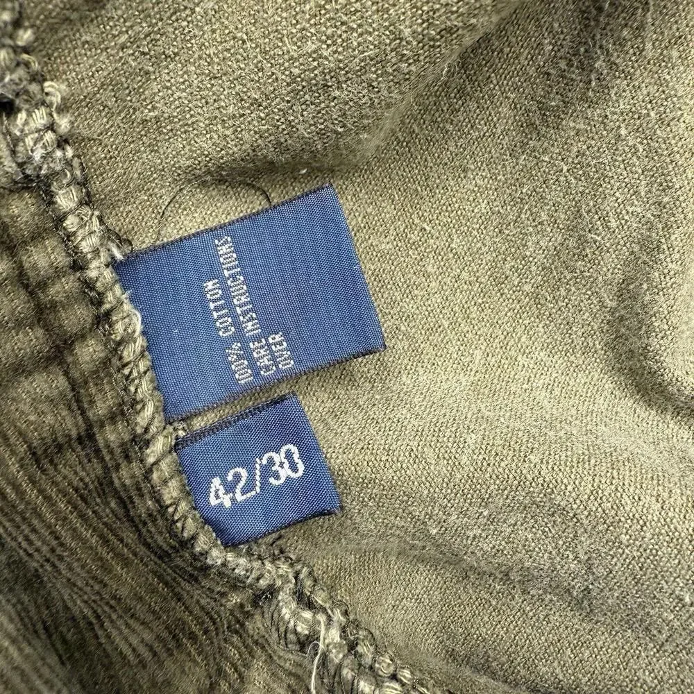 Vintage Ralph Lauren Pants Men Size 40 Brown‎ Corduroy Polo Cords Y2K